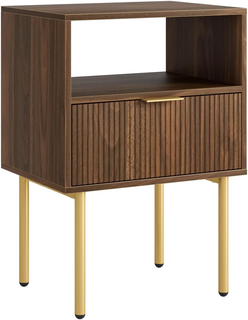 Modern 1-Drawer Nightstand – Stylish & Functional 🛏️🗄️