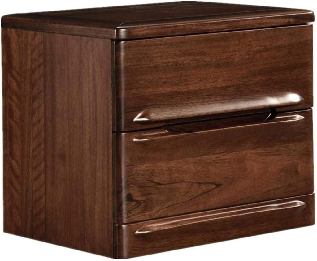 Modern Nightstand with 2 Drawers – Sleek Bedroom Storage 🛏️✨