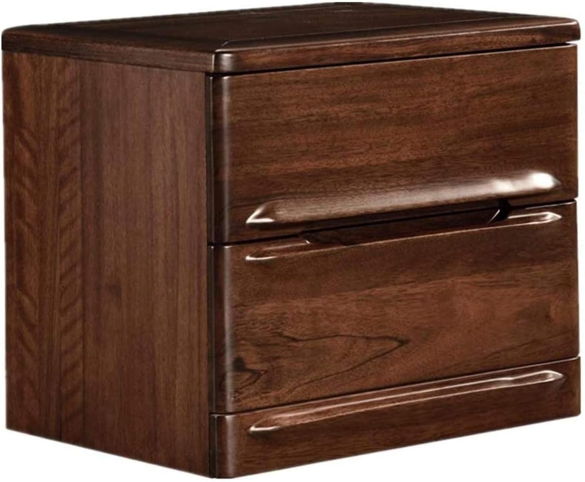 Modern Nightstand with 2 Drawers – Sleek Bedroom Storage 🛏️✨