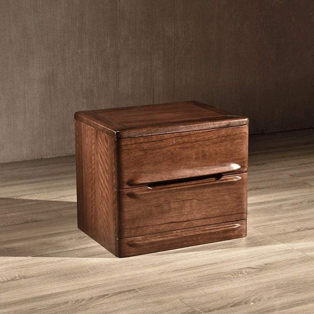 Modern Nightstand with 2 Drawers – Sleek Bedroom Storage 🛏️✨