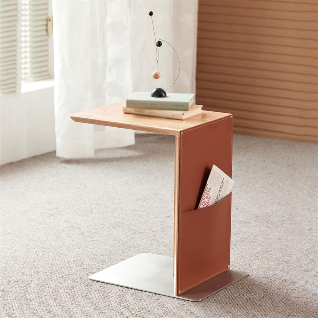 C-Shaped Side Table – Modern & Space-Saving 🛋️✨