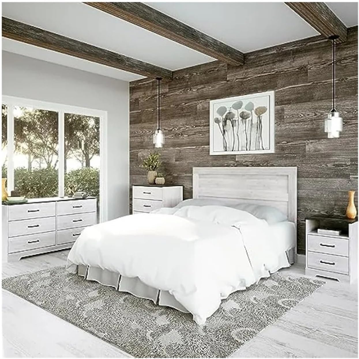 3-Drawer Bedside Nightstand – Stylish & Functional 🛏️🗄️