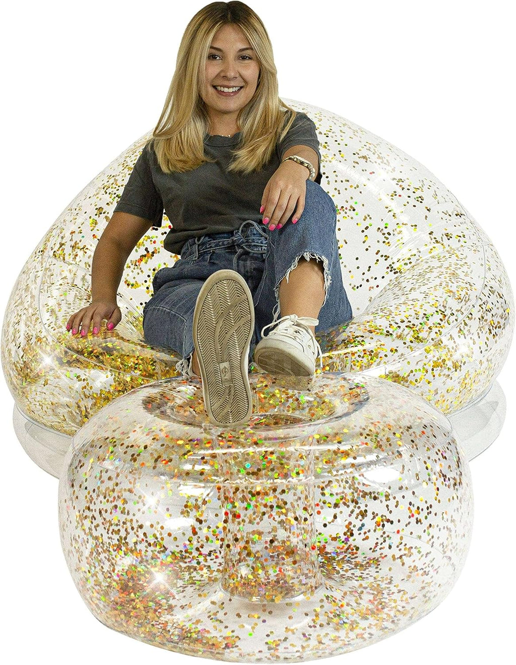 Inflatable Lounge Chair – Portable & Comfy 🪑💨 Perfect for Outdoors